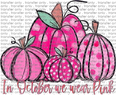 AWR 142 October Pink Pumpkins