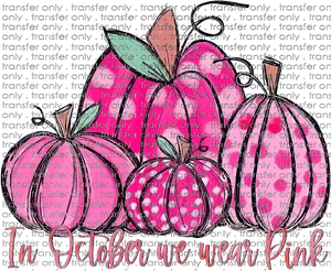 AWR 142 October Pink Pumpkins
