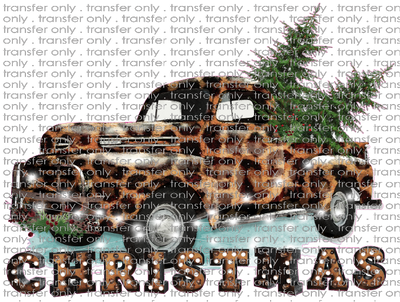 CHR 198 Marquee Christmas Leopard Truck