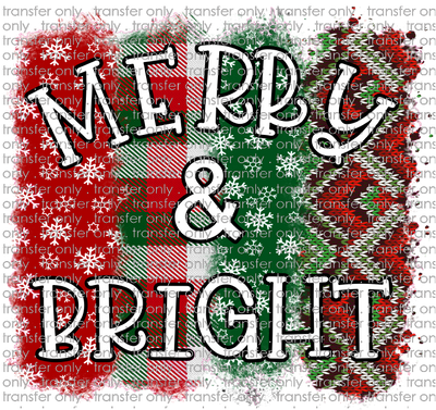 CHR 304 Merry Bright Patterns Brush Stroke