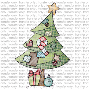 CHR 413 Leaning Christmas Tree