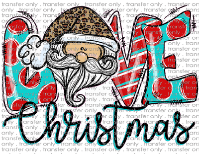 CHR 485 Love Christmas Santa