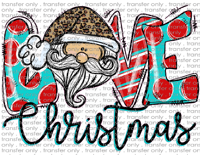 CHR 485 Love Christmas Santa