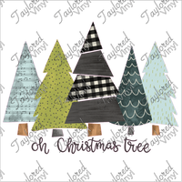 CHR 504 Oh Christmas Tree Pattern