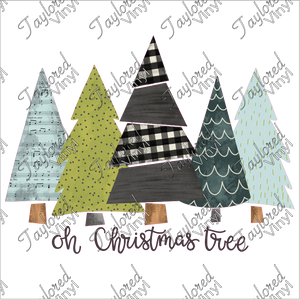 CHR 504 Oh Christmas Tree Pattern