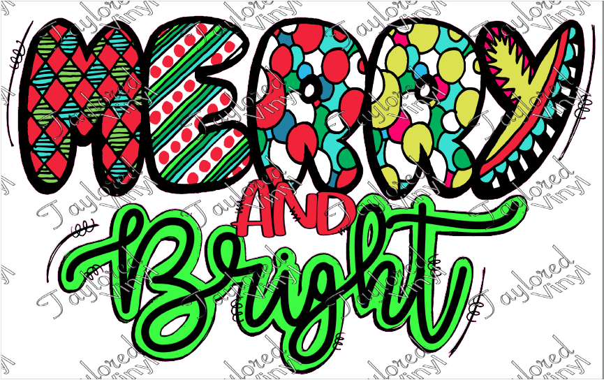CHR 527 Merry And Bright Stained Glass Patterns