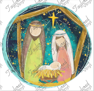 CHR 529 Nativity Circle