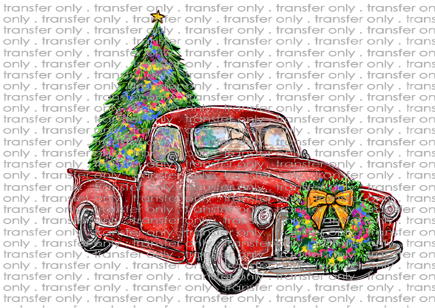 CHR 558 Christmas Truck with Tree
