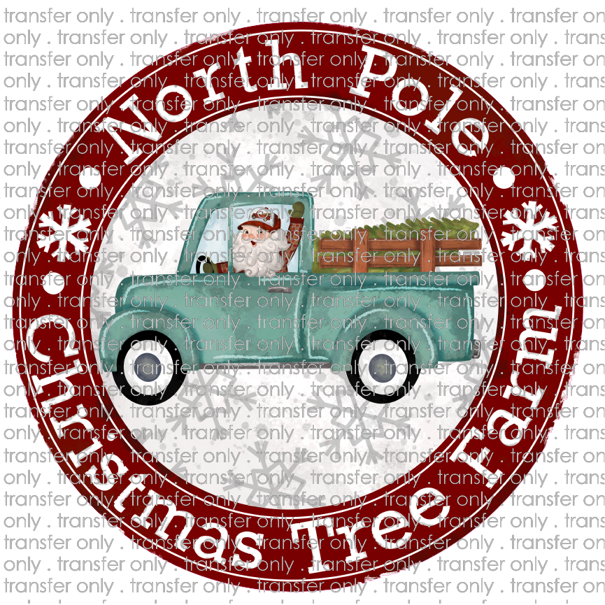 CHR 568 Santa Tree Farm Truck