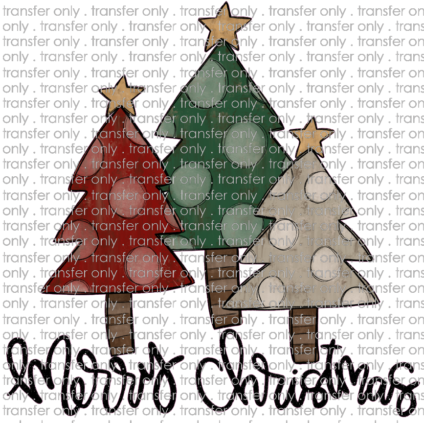 CHR 574 Polka Dot Rustic Trees