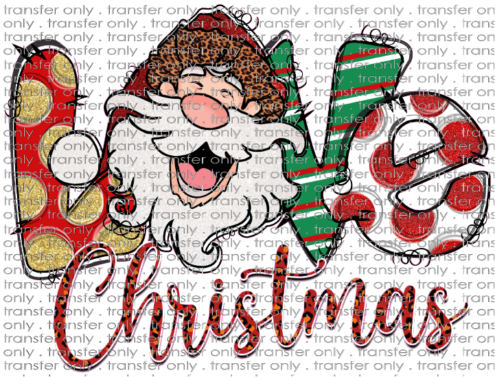 CHR 637 Love Christmas Happy Santa