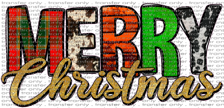 CHR 640 Merry Christmas Western