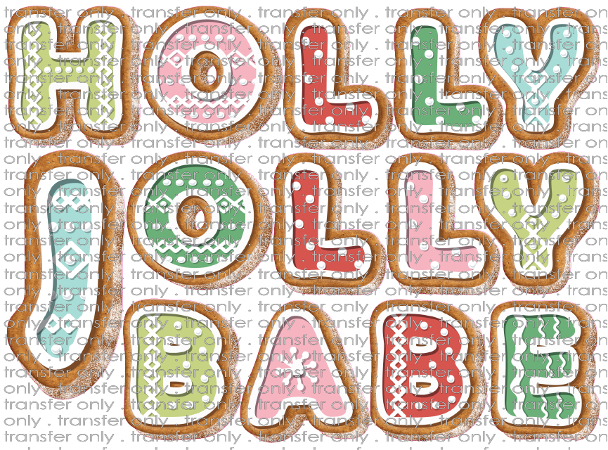 CHR 687 Holly Jolly Babe Cookies