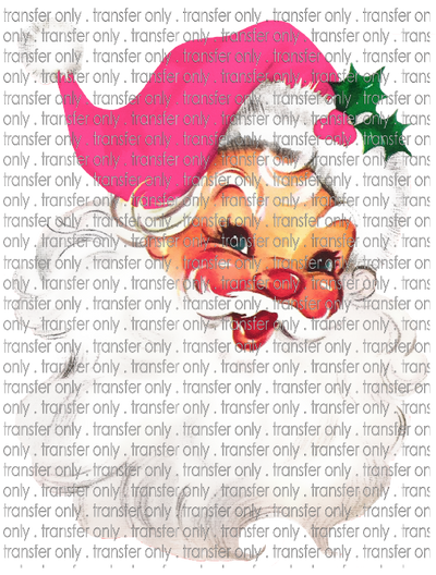 CHR 693 Vintage Santa with Pink Hat