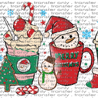 CHR 706 Christmas Coffee Snowman