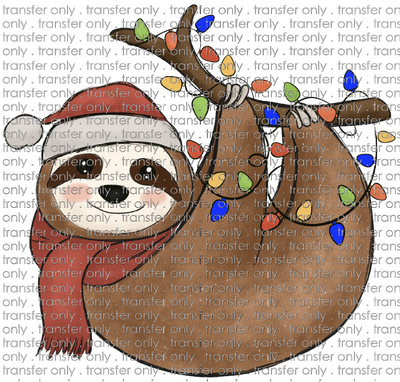 CHR 721 Christmas Sloth