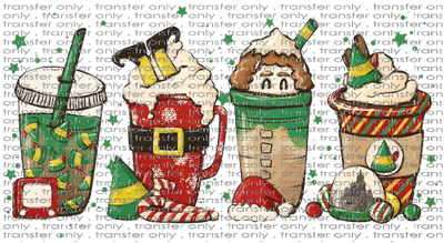 CHR 788 Elves Coffee Cups