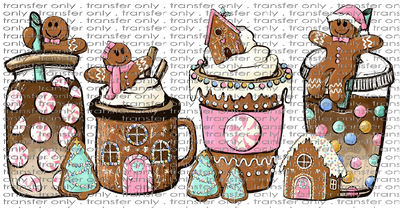 CHR 790 Pink Gingerbread Cups