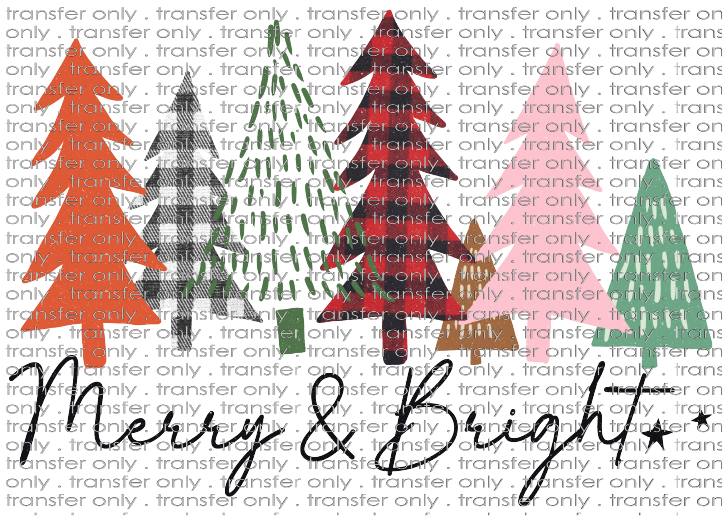 CHR 803 Merry and Bright Trees Plaid