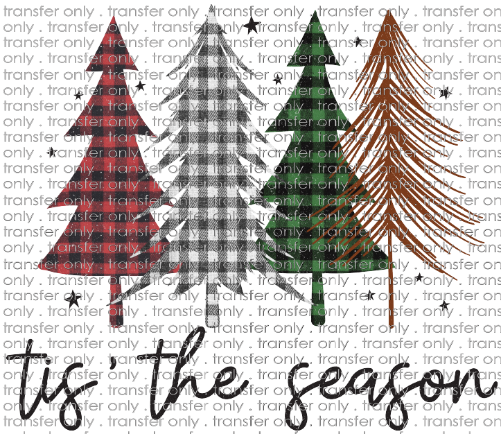 CHR 839 Tis the Season Plaid Trees