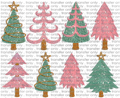 CHR 863 Retro Christmas Trees