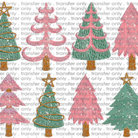 CHR 863 Retro Christmas Trees