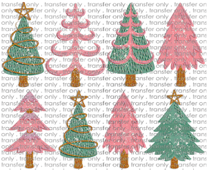 CHR 863 Retro Christmas Trees