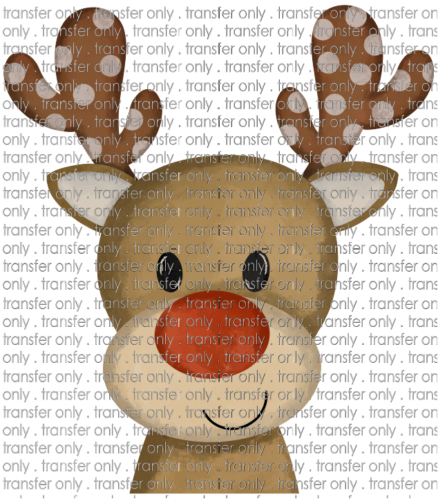 CHR 876 Reindeer Red Nose Rudolph