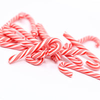 Candy Canes Polymer Clay
