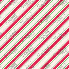 P-CHR-23 Candy-Cane diagonal Red Green White