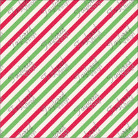P-CHR-21 Candy-Cane Diagonal Red and Green