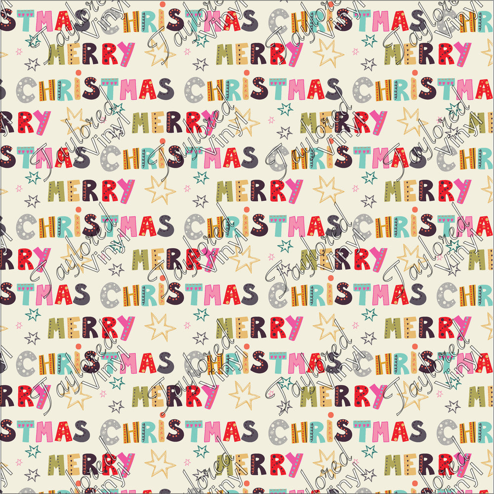 P-CHR-127 Christmas Merry Christmas