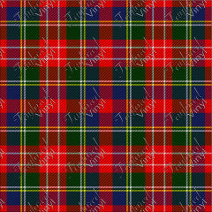P-CHR-133 Christmas Red Green and Blue Plaid