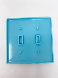 Double Switch Cover Silicone Mold