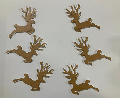 Reindeer Reverse Bleaching Stencil