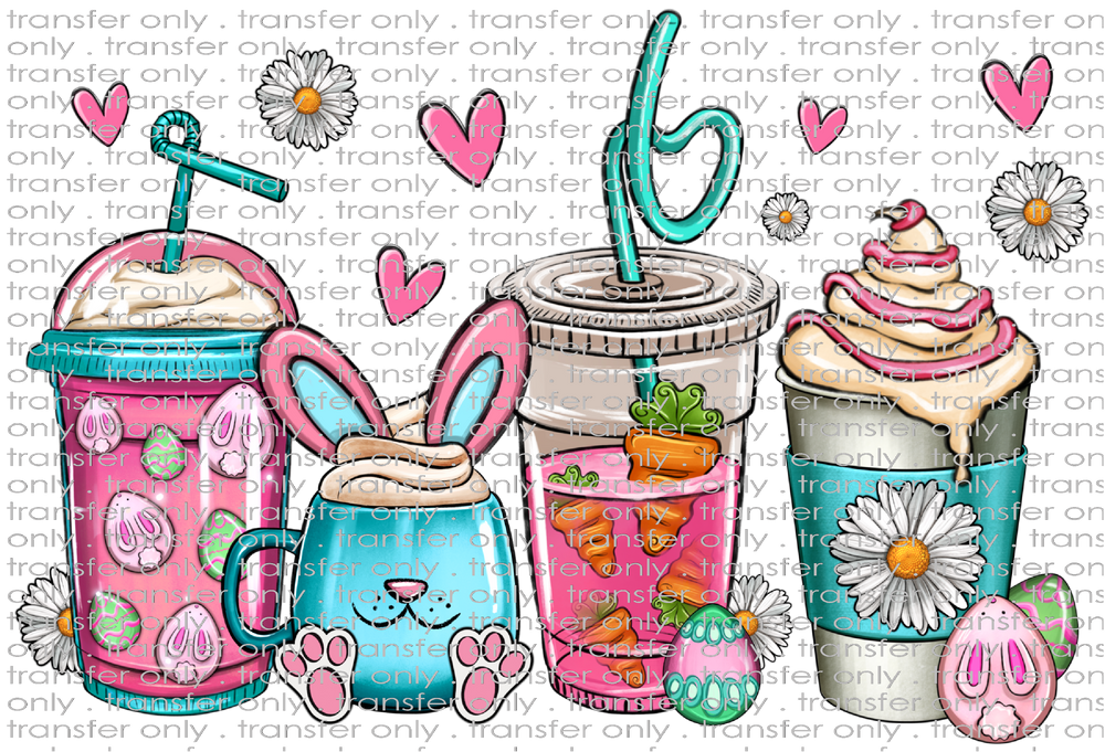 EST 151 Easter Bunny Coffee Cups