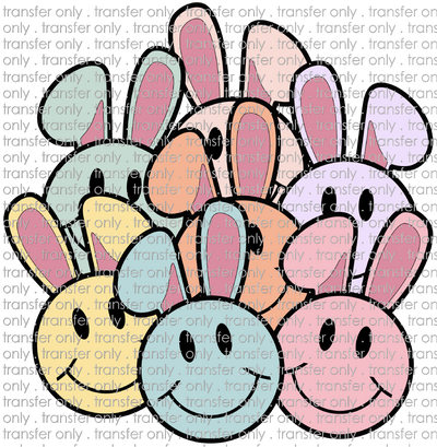 EST 167 Smiley Face Bunnies