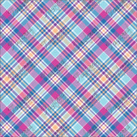 P-EST-19 Easter Spring Plaids Blue, Pink and Peach