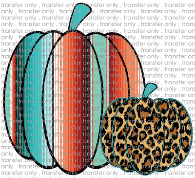 FALL 121 Serape and Leopard Pumpkin