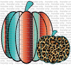 FALL 121 Serape and Leopard Pumpkin