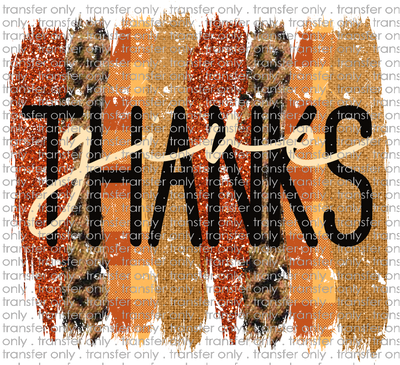 FALL 127 Give Thanks Fall Brush Stroke