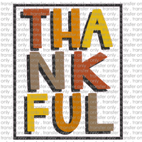 FALL 345 Thankful Letters Boarded