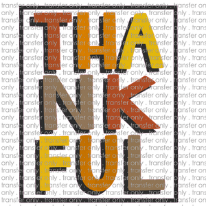 FALL 345 Thankful Letters Boarded