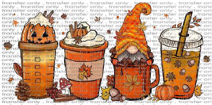 FALL 373 Coffee Cup Autumn Gnome