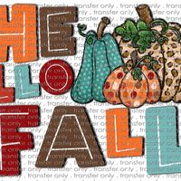 FALL 438 Hello Fall Pumpkins