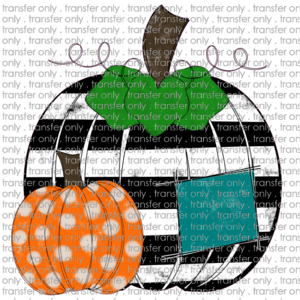 FALL 89 Striped Pumpkins