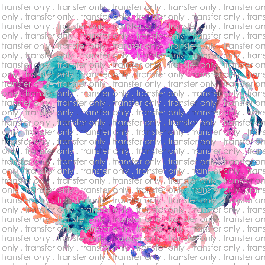 FAM 26 Mom Floral Wreath