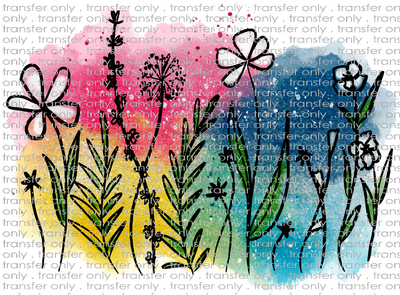 FLW 38 Wildflower Watercolor