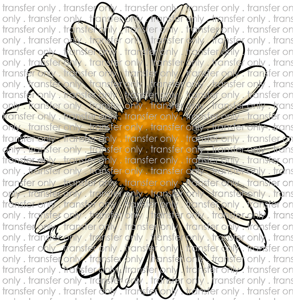 FLW 48 White Daisy Taylored Vinyl