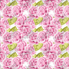 P-FLO-163 Floral Pink Roses